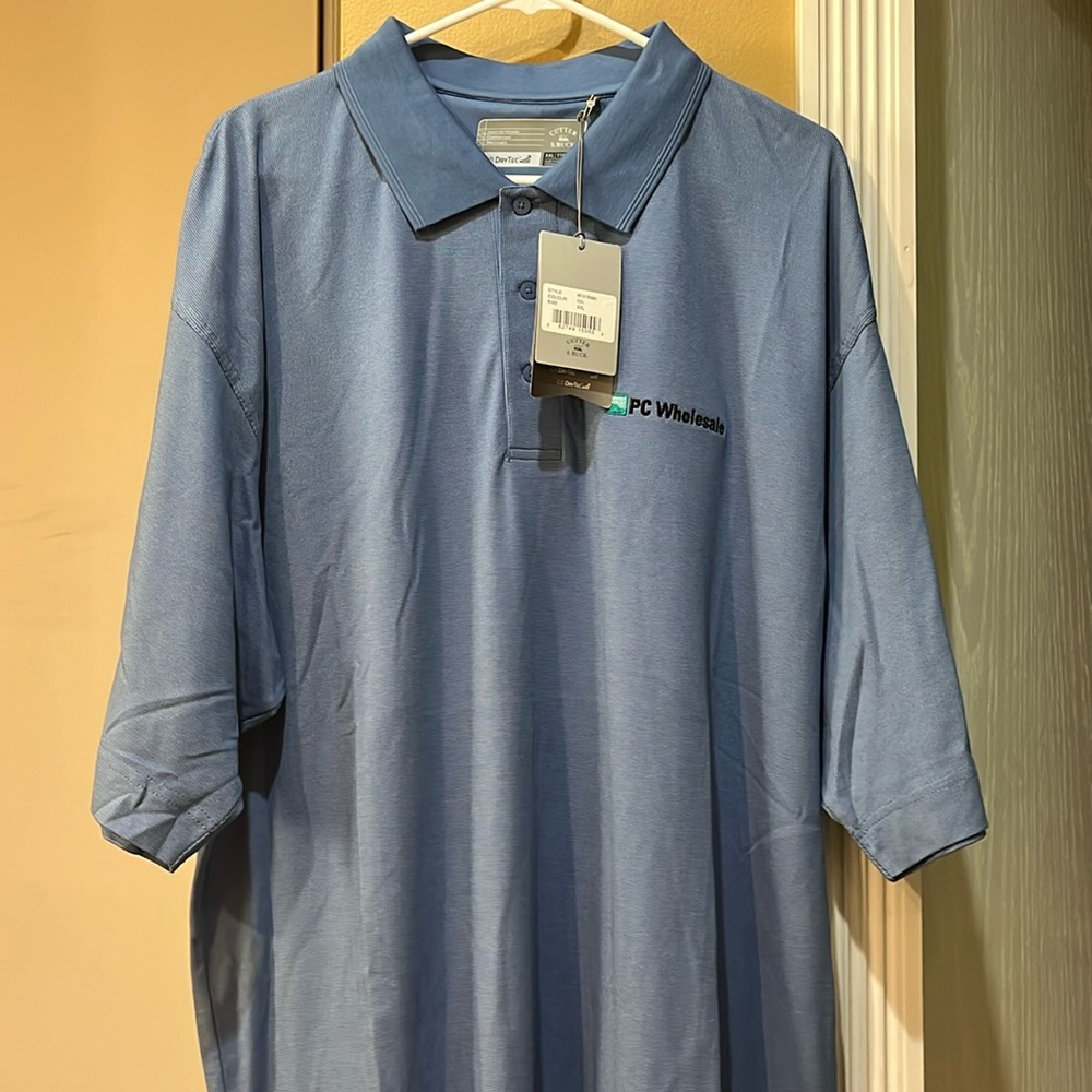 Cutter&Buck Logo Golf Shirt Size XXL NWT